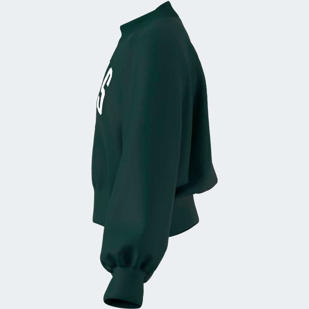 adidas Sportswear Sweatshirt SEASONALS ESSENTIALS COLLEGIATE TYPOGRAPHY CREWNECK KIDS sportlicher Stil, ohne Verschluss, mit Rundhalsausschnitt