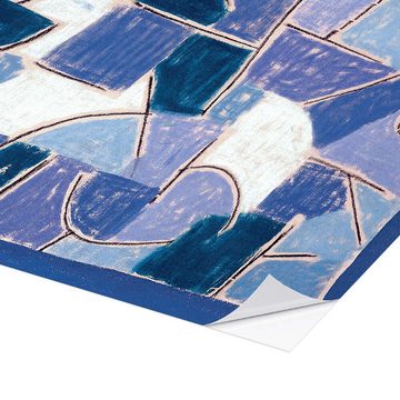 Posterlounge Wandfolie Paul Klee, Blaue Nacht, Malerei