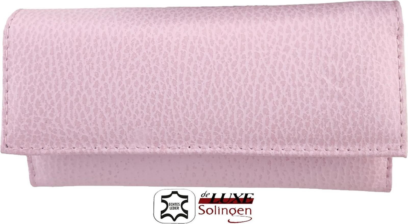 EloModa Maniküre-Etui Nagelpflege Set 8-tlg. Echtleder Etui, Maniküre Pedik günstig online kaufen