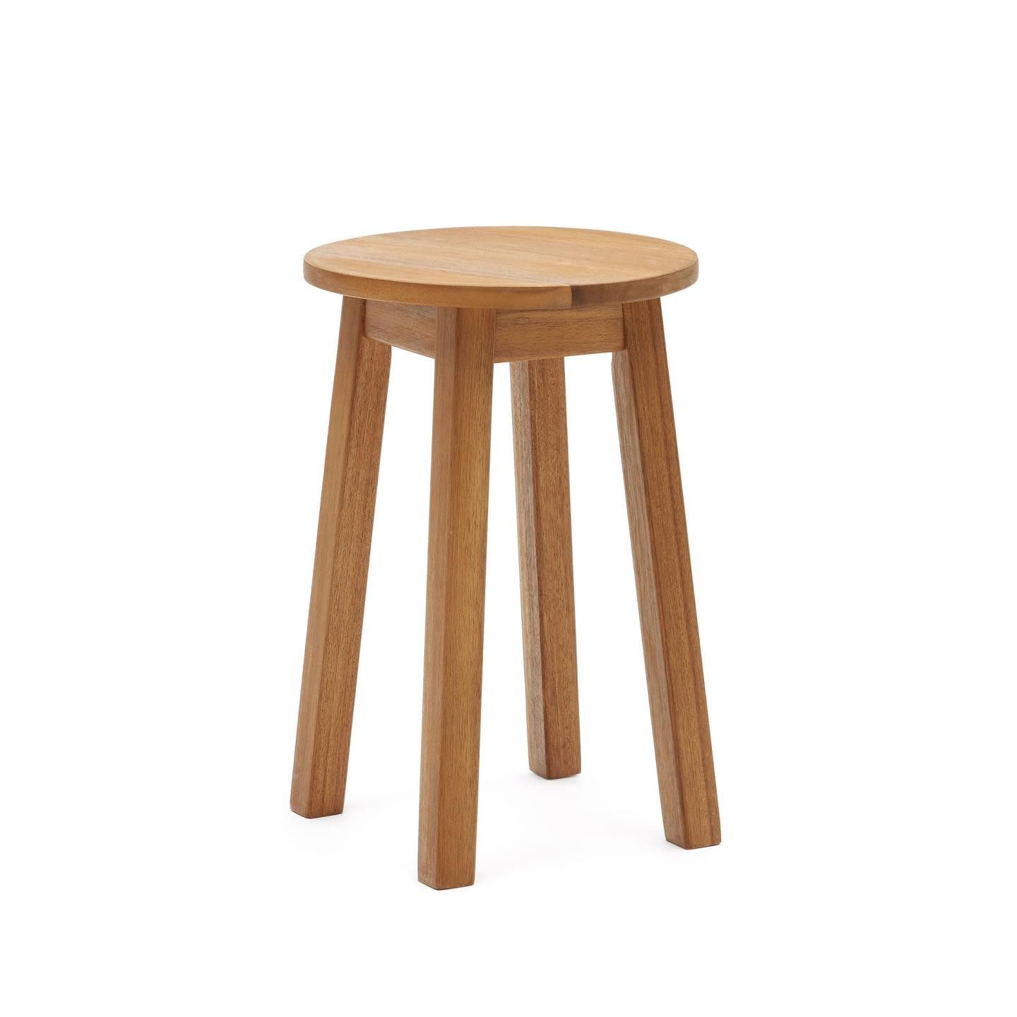 Gartentisch Amel Beistelltisch 31 x 46 x 31 cm Akazie Natur