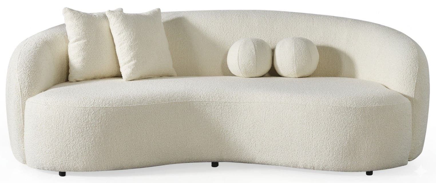JVmoebel 3-Sitzer 3 Sitzer Sofa Wohnzimmer Modern Stoffbezug Mittlerer Härtegrad Neu, 1 Teile, Made in Europa