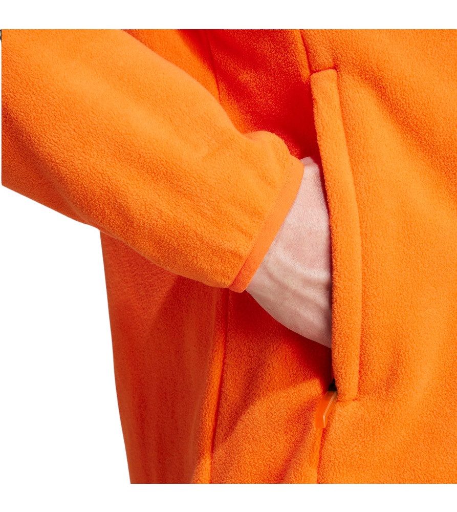 adidas Performance Fleecejacke Terrex Multi Full Zip orange/grau Herren