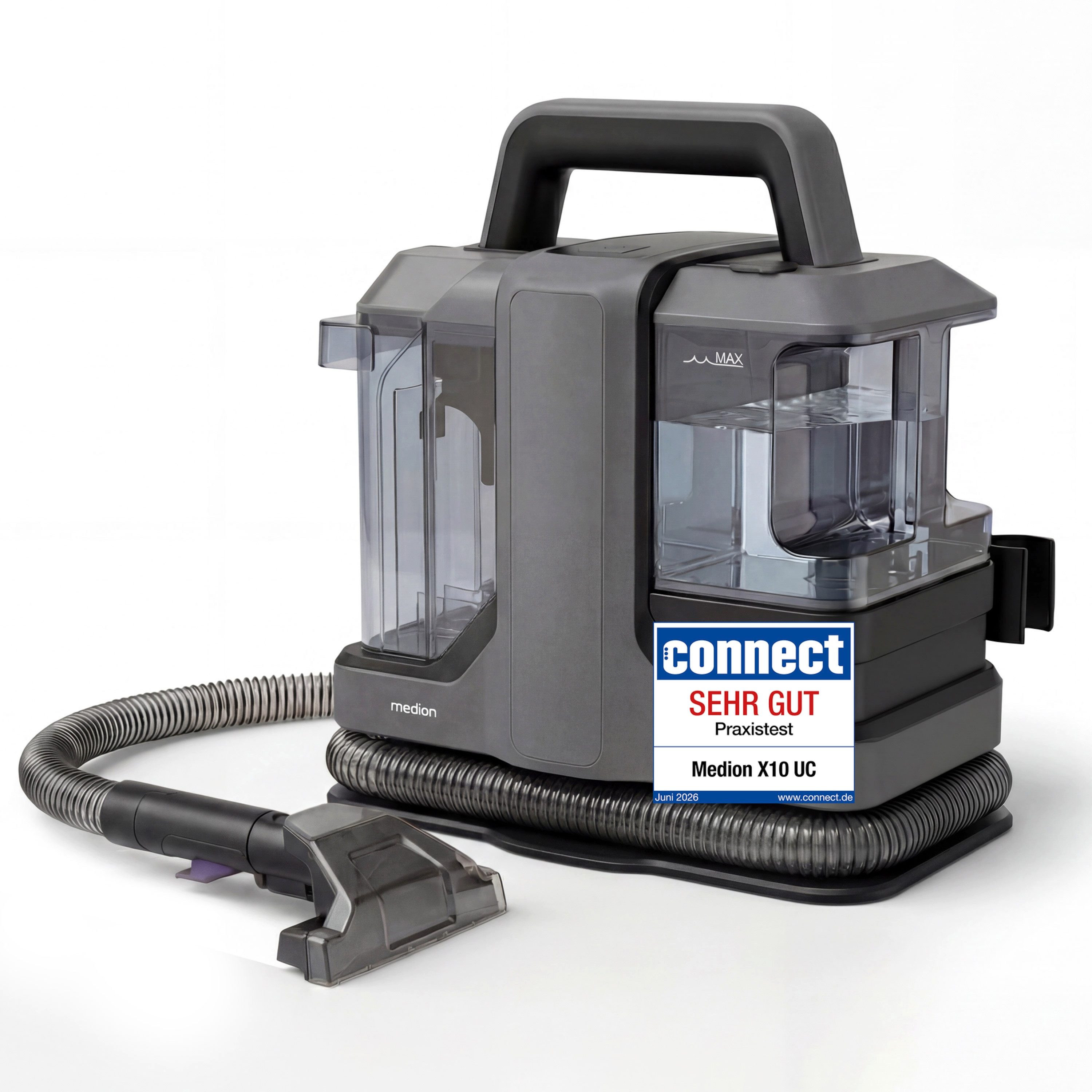 Medion® Nass-Trocken-Sauger E10 UC Polsterreiniger (MD 100122), 750 W, beutellos