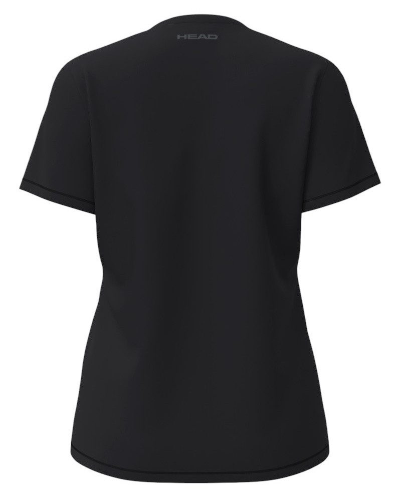 Head Tennisshirt Club Original (schnelltrocknend) schwarz Damen