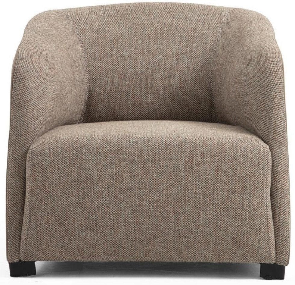Xlmoebel Loungesessel Beiger Polster-Ohrensessel im modernen Design für das Wohnzimmer (1-St., Sessel), Hergestellt in Europa
