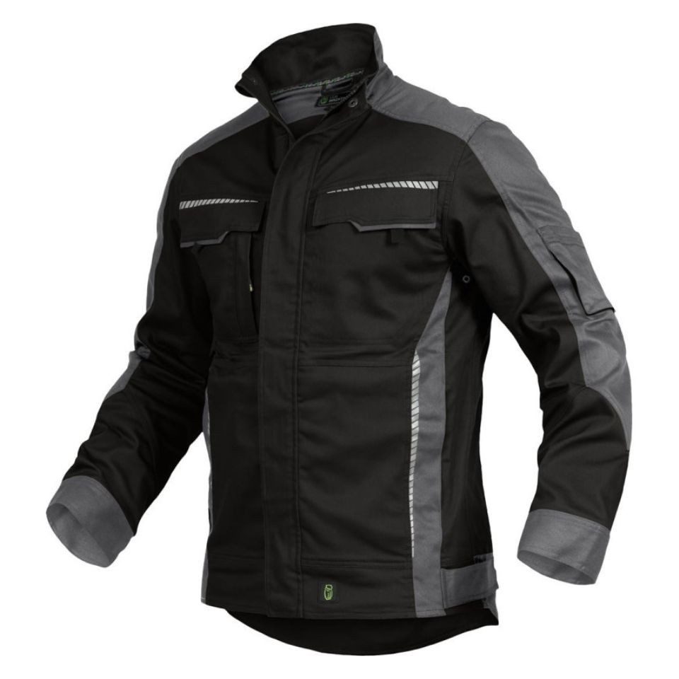 Leibwächter Arbeitsjacke Flex-Line Bundjacke mit Atmungsaktivem Stretchstoff für maximale Bewegungsfreiheit