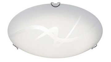 Rabalux Deckenleuchte "Soley" Kunststoff, weiß, rund, E27, ø300mm