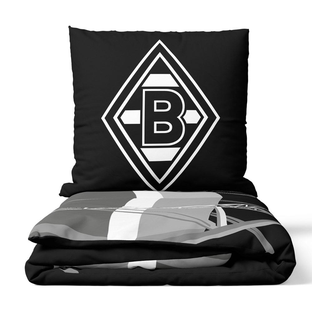 Borussia Mönchengladbach Wendebettwäsche "Glow in the Dark", Baumwolle