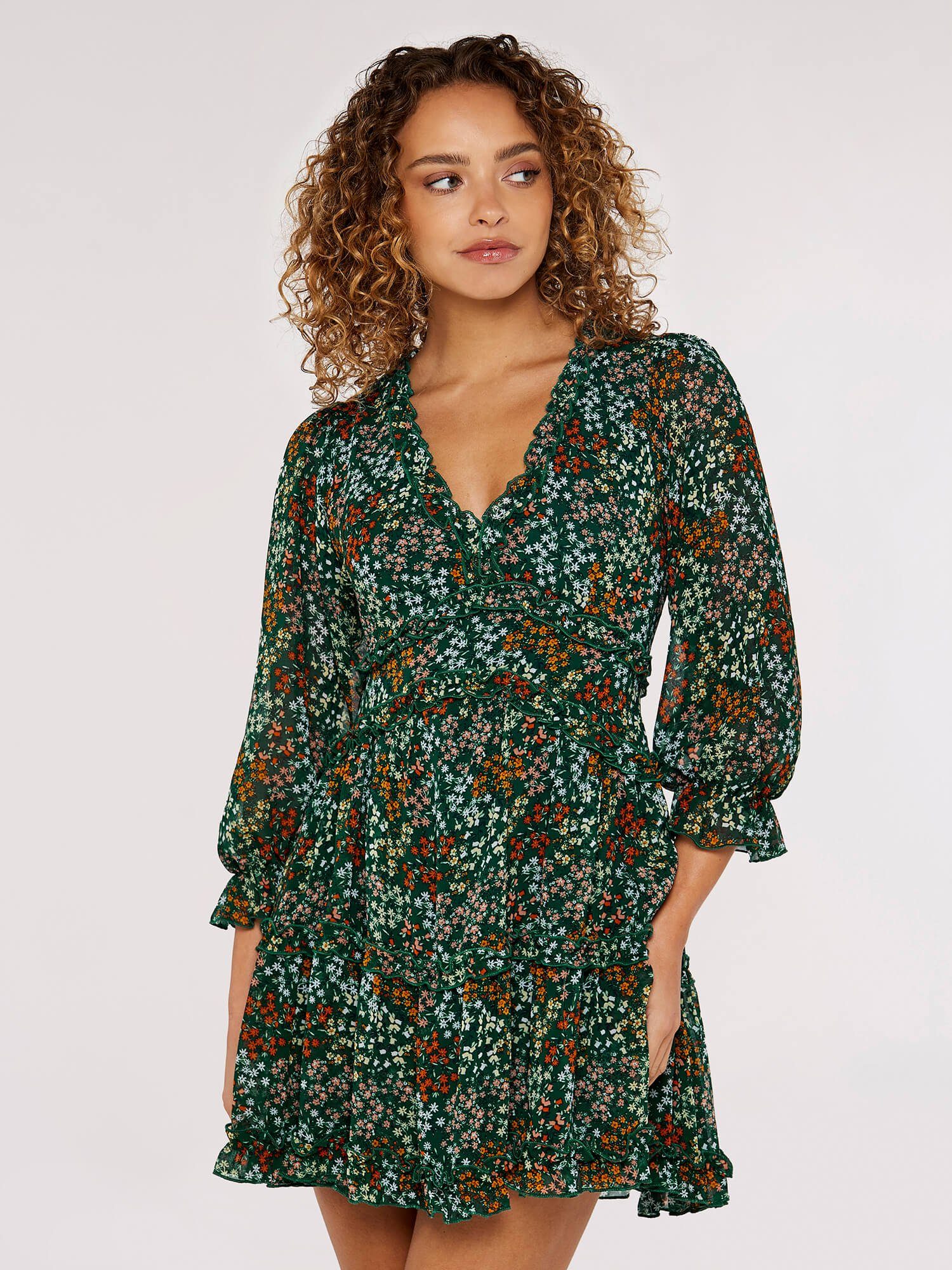 Damen Business-Kleid Mit Wickeldesign – Kurze Ärmel, Midilänge, Figurbetont Für Büro & Festliche Anlässe