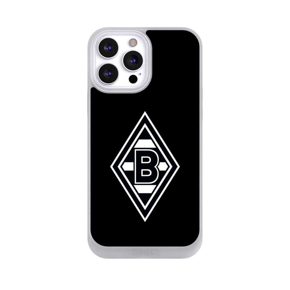 Handyhülle Wappen Borussia Mönchengladbach Gladbach Borussia Raute Schwarz