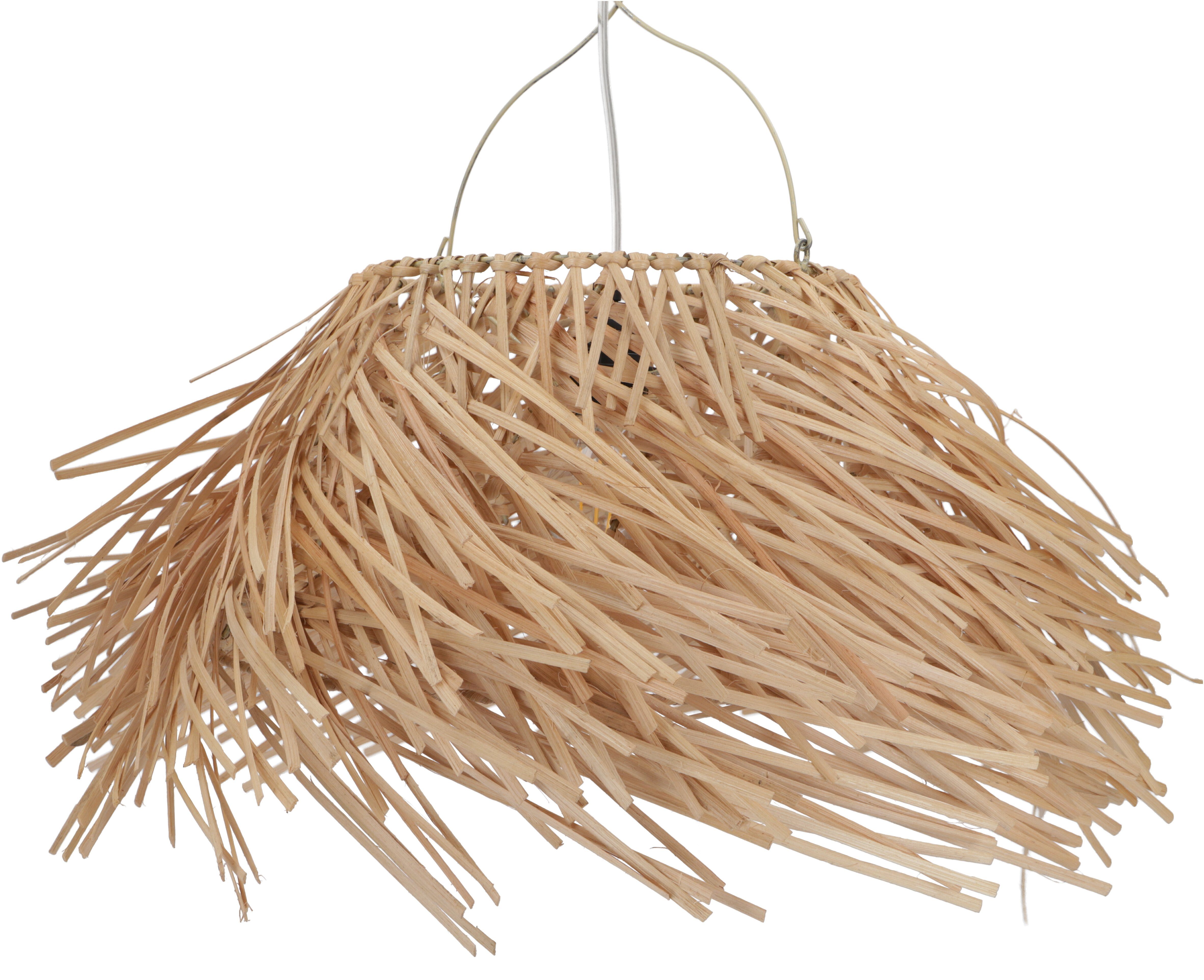 Guru-Shop Deckenleuchten Deckenlampe, in Bali handgemacht aus.., Leuchtmittel nicht inklusive