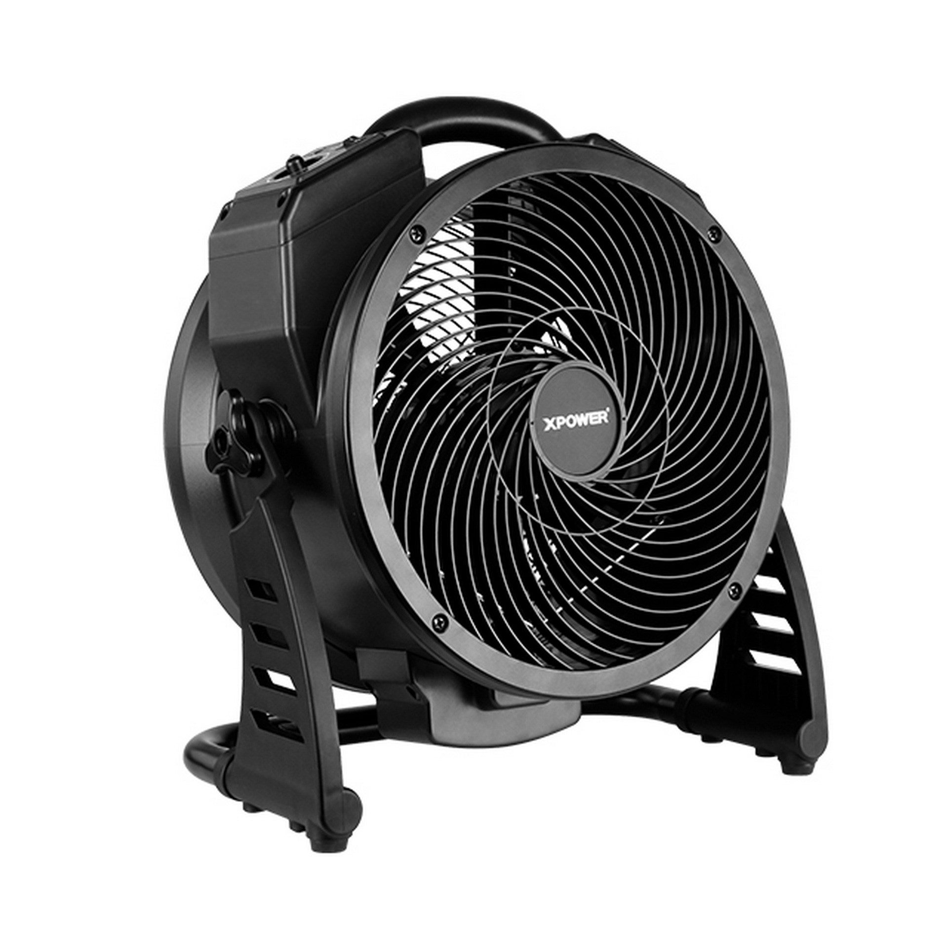 XPOWER Luftwäscher Axialer Luftreiniger Kommerziell Ozon Profi Maschinen 5000 & 10000mg/h, für 500 m² Räume, Umwicklung des Kabelmanagements