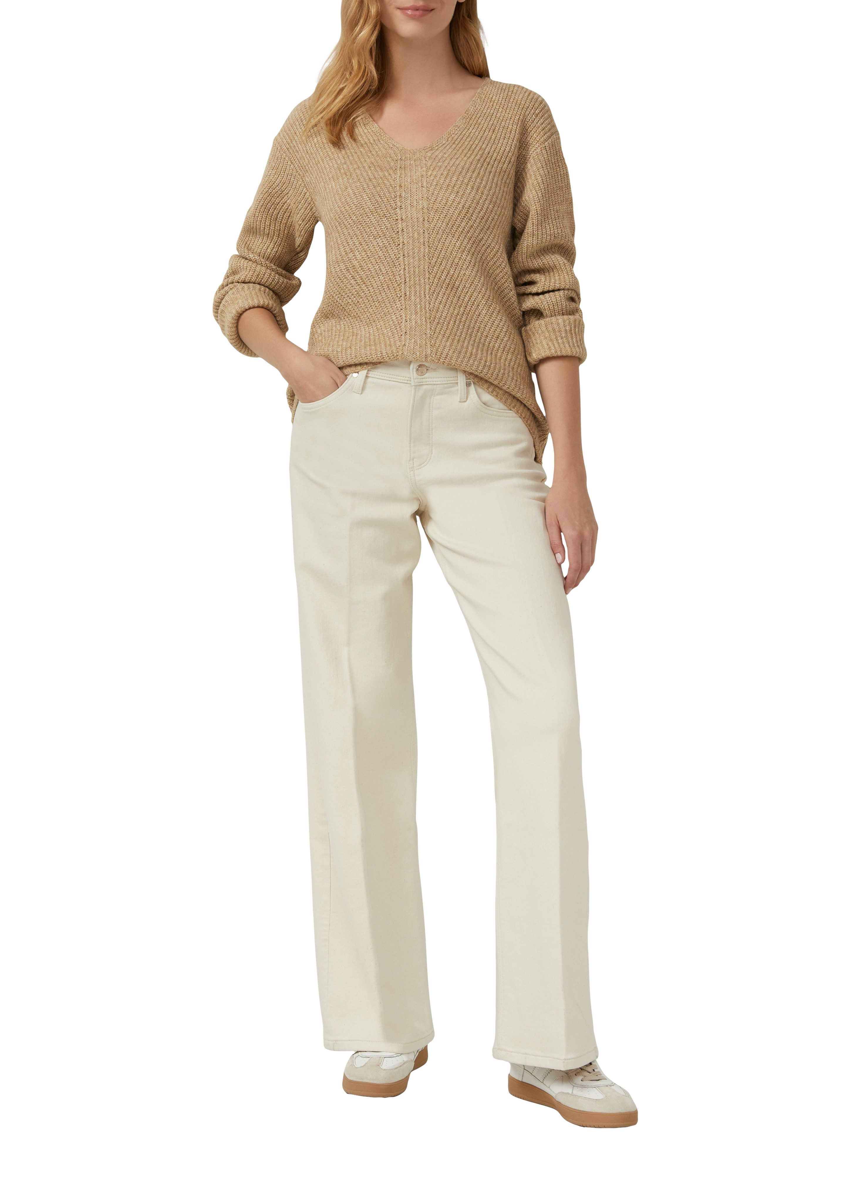 s.Oliver Strickpullover mit Struktur Muster günstig online kaufen