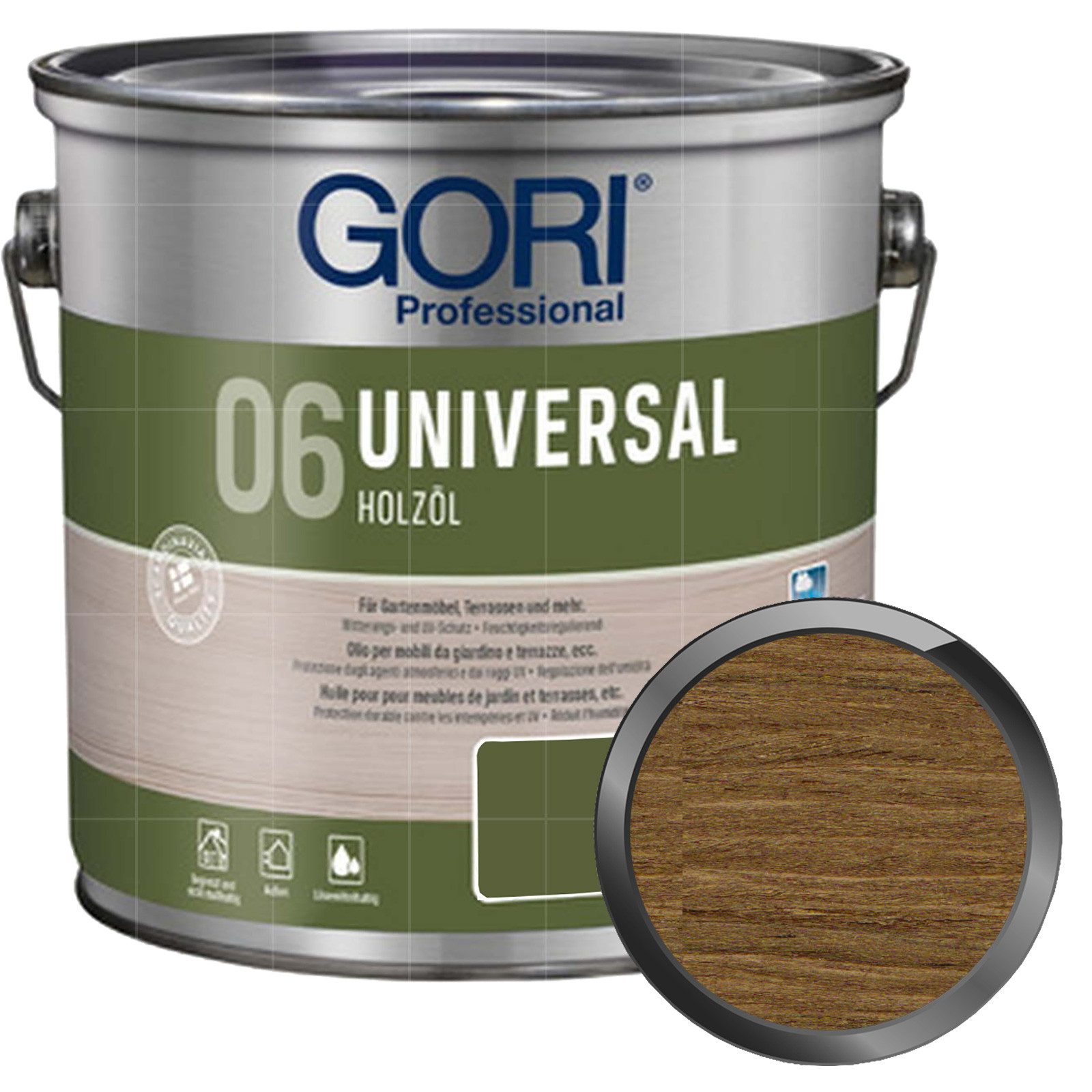 GORI Holzöl 06 Universal Holzöl - 2.5 Ltr