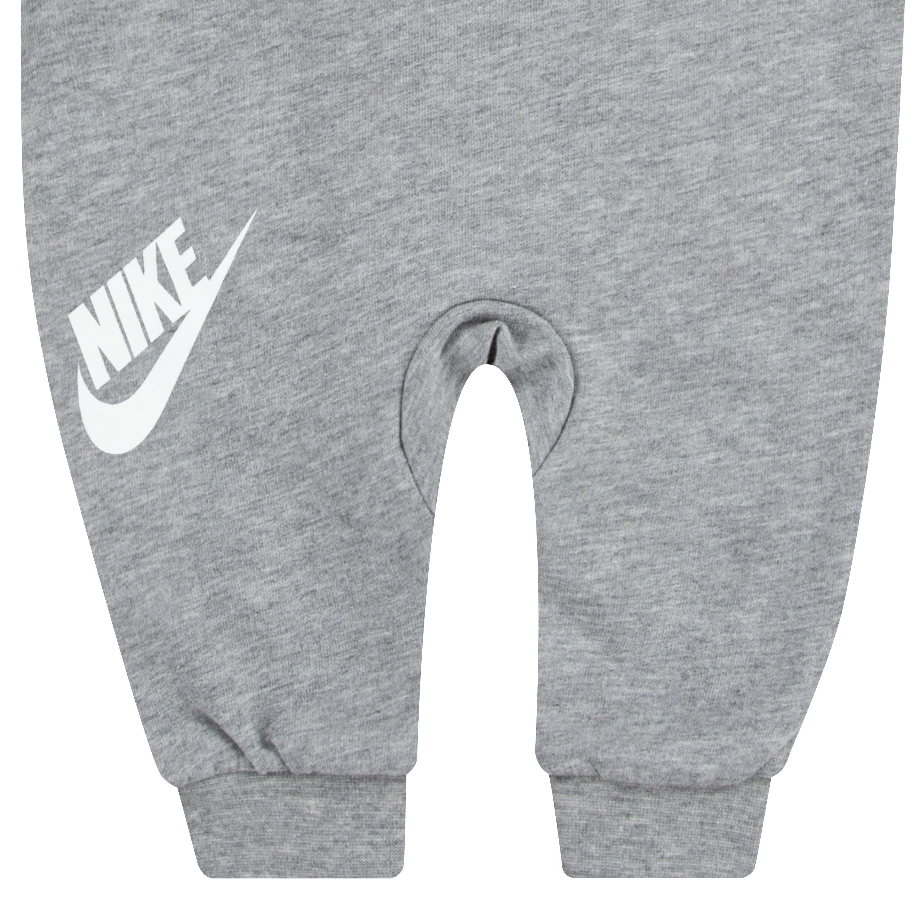 Nike Sportswear ALL COVERALL DAY NKN Strampler PLAY grau-weiß