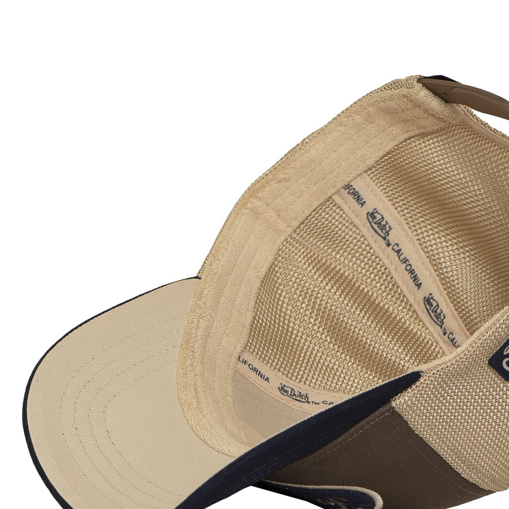 Von Dutch Trucker Cap Von Dutch Originals Trucker Cap - CALIFORNIA TERRY PATCH Mesh (Basecap, Basecap, Meshcap, Trucker Kappe)