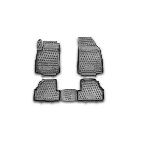 LEMENT Auto-Fußmatten für OPEL Mokka I, 2012-2019, SUV, 4 tlg., für OPEL Mokka PkW, Passform, Passgenaue