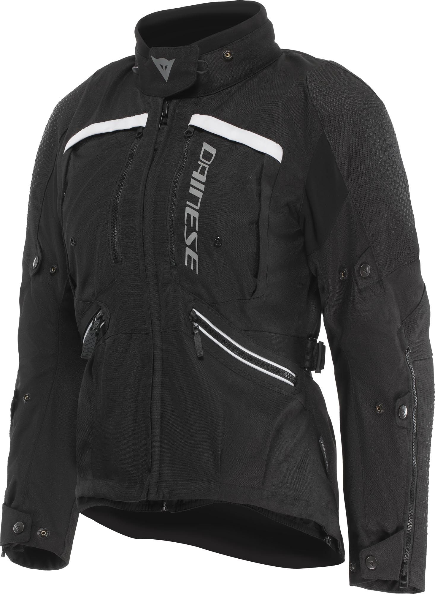 Dainese Motorradjacke Gullfoss D-Dry wasserdichte Damen Motorrad Textiljacke Ellenbogenprotektoren enthalten,herausnehmbares Innenfutter,herau