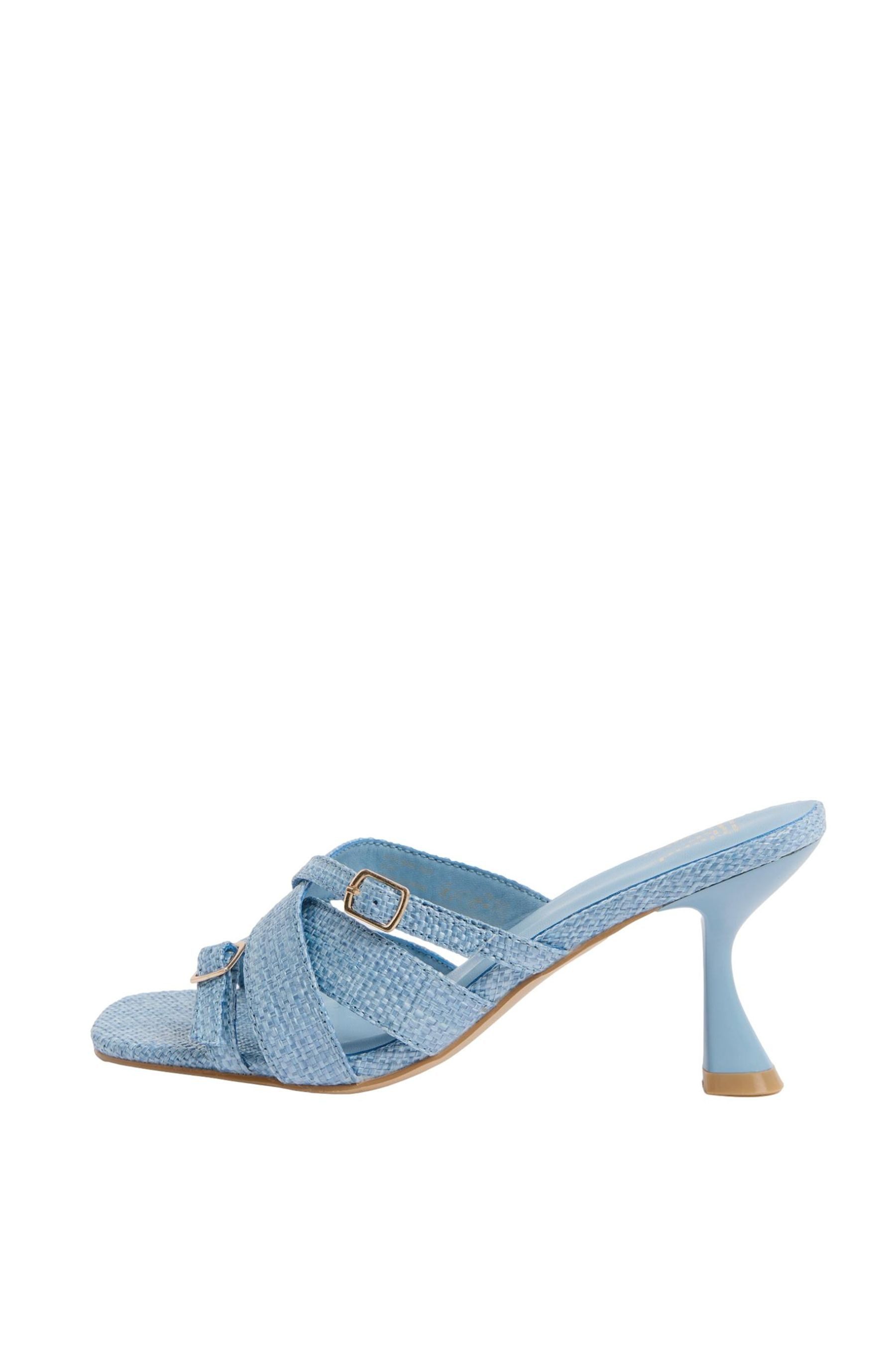 Friends Like These Friends Like These Raffia-Riemchensandaletten Sandalette