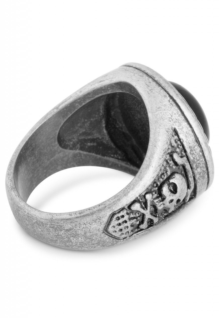 Akitsune Siegelring Mortis Ring Silber EU 57 - UK P - US 8