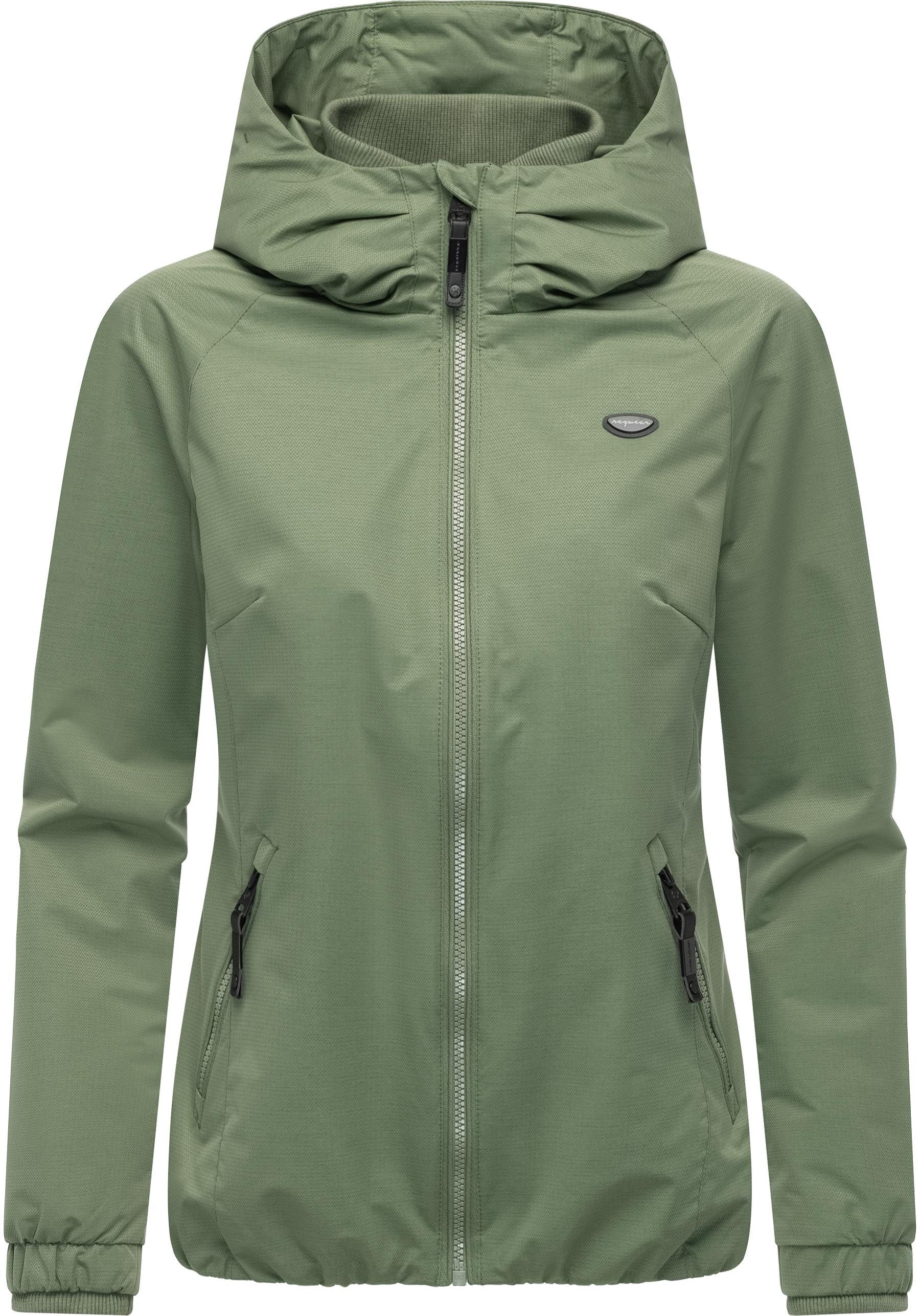 Ragwear Outdoorjacke Dizzie Tech Wasserdichte Damen Übergangsjacke mit groß günstig online kaufen