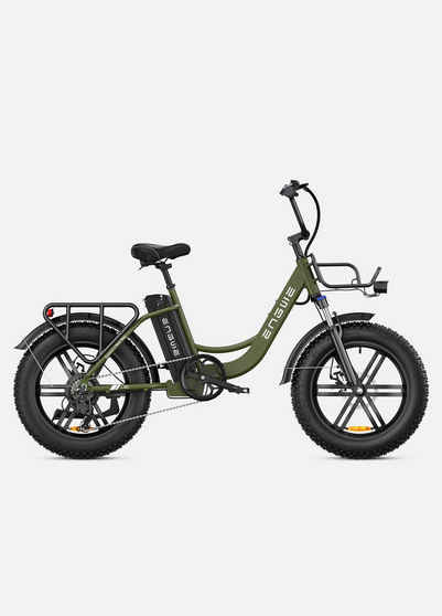 ENGWE E-Bike ENGWE-L20 mit 48V 13AH Akku, 20 Zoll Fat Tire,7-Gang,Dual-Stoßdämpfer