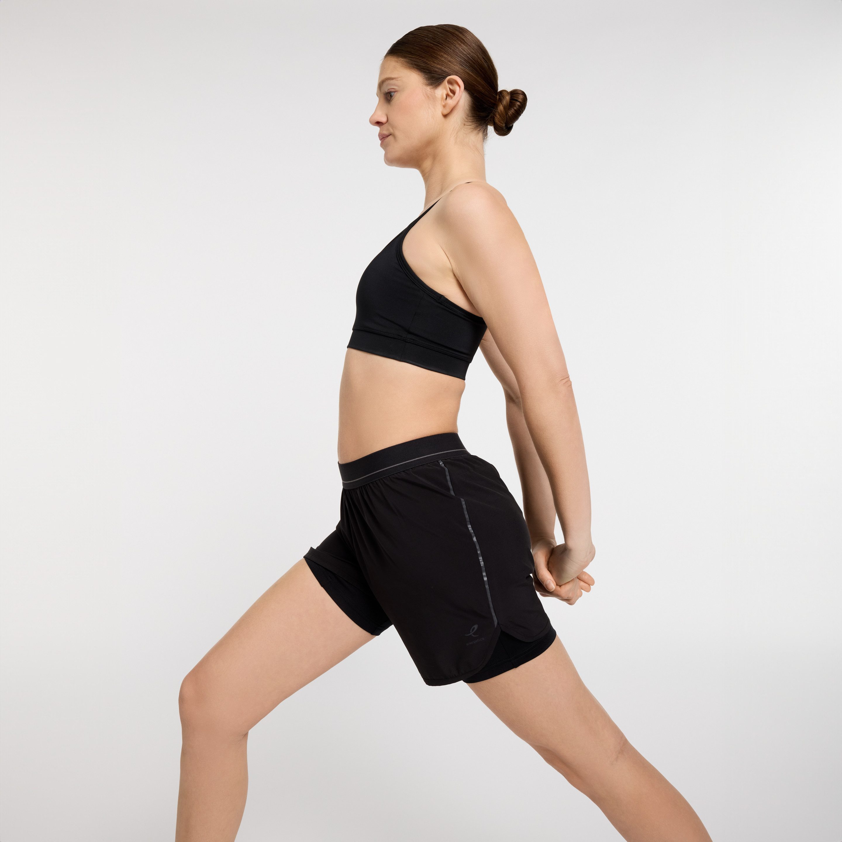 Energetics Laufshorts DA.-SHORTS ISOLDA II W mit elastischer Außenhose, atmungsaktives DRY PLUS ECO-Fasersystem – Bild 4 von 4