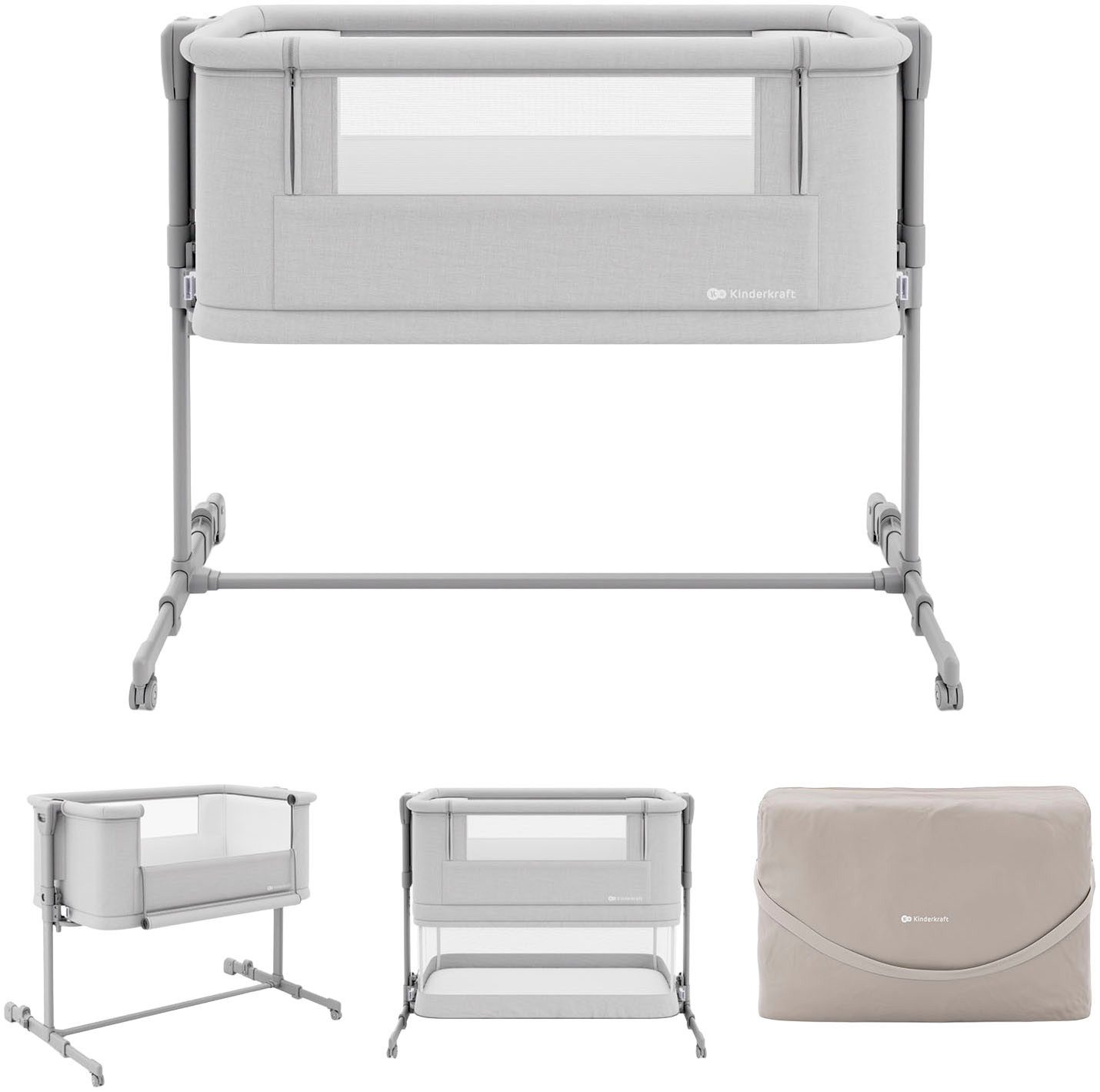 Kinderkraft Beistellbett Nestee Grow 2