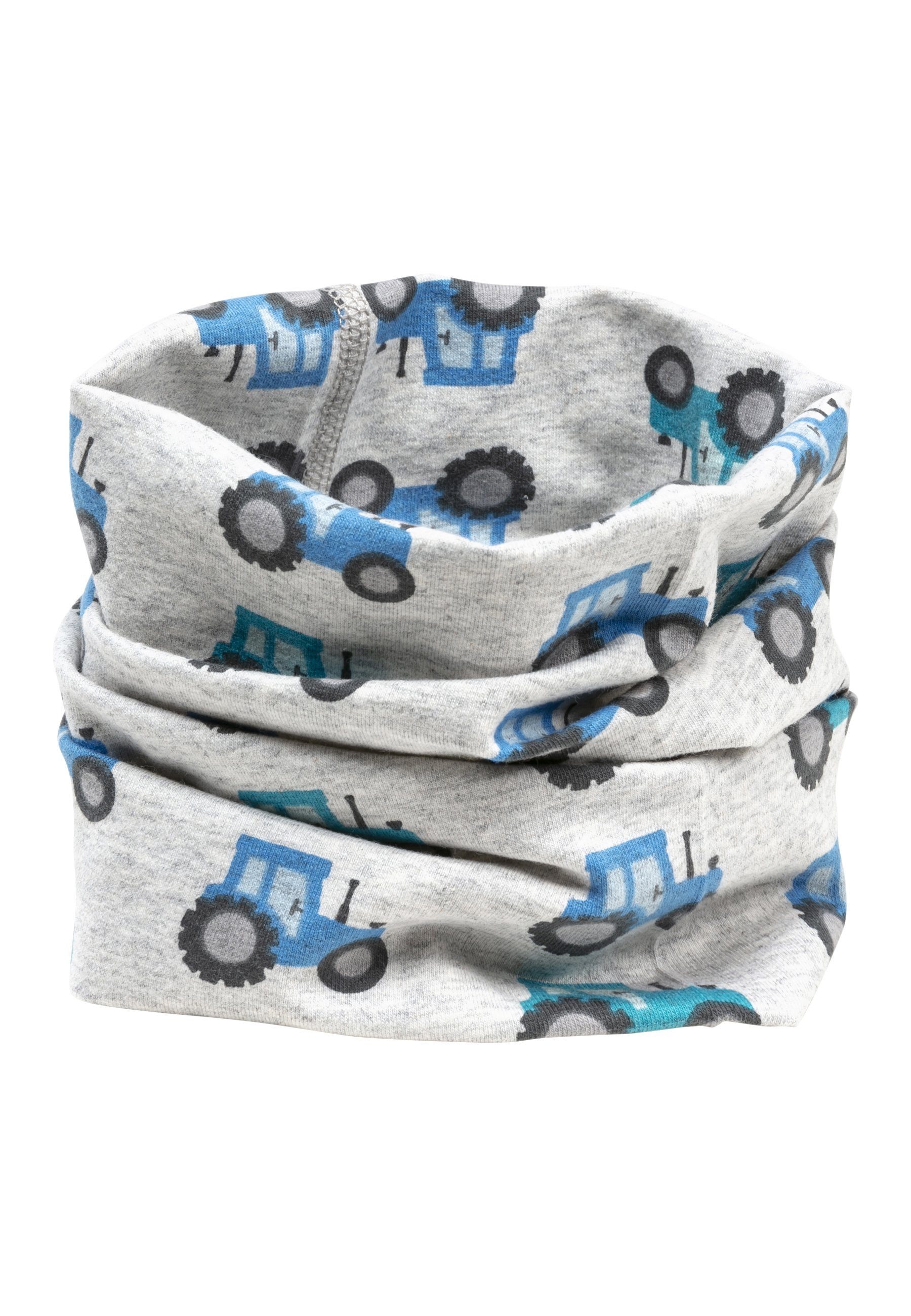 Sterntaler® Beanie UV-Schutz 50+ Allrounder (1-St) Baby Schlauchschal Melange-Singlejersey, Kinderschal bedruckt