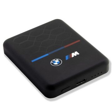 BMW Smartphone-Hülle BMW MagSafe Powerbank 3.000 mAh mit Kabel M Kollektion Schwarz