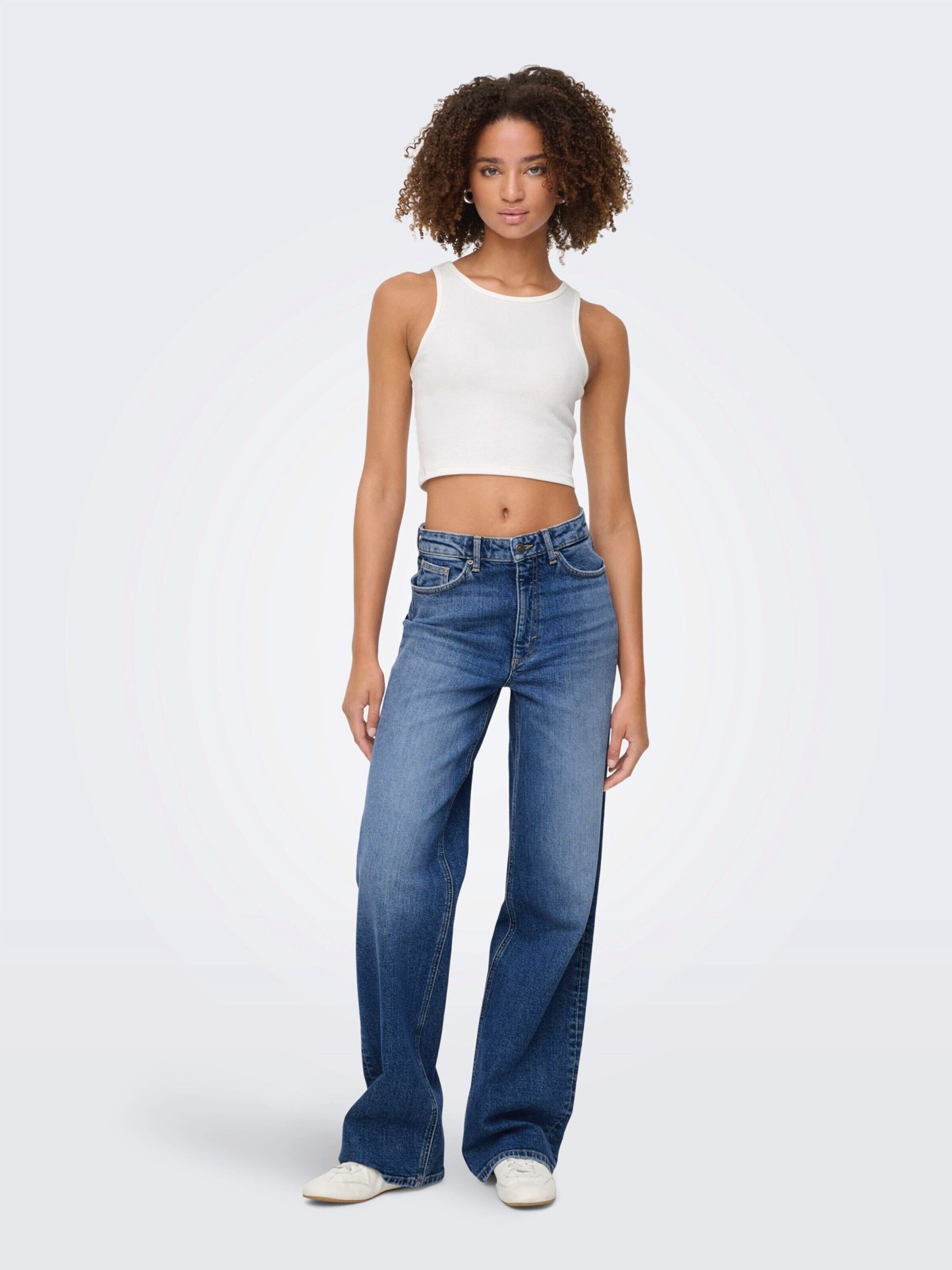 ONLY Weite Jeans ONLJuicy (1-tlg) Plain/ohne Details