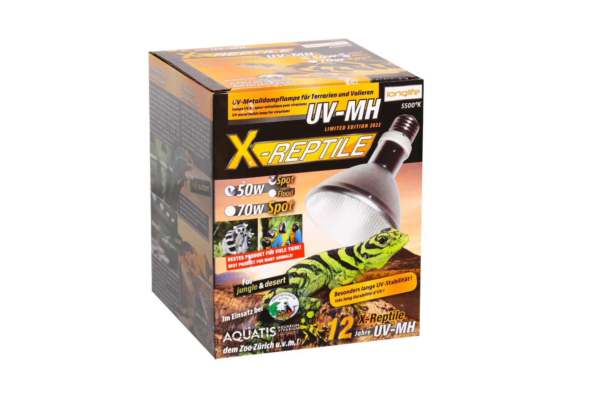 M&S Reptilien Terrarienleuchte X-Reptile HID-Lampe (UV-Lampe) 50 Watt von M&S Reptilien