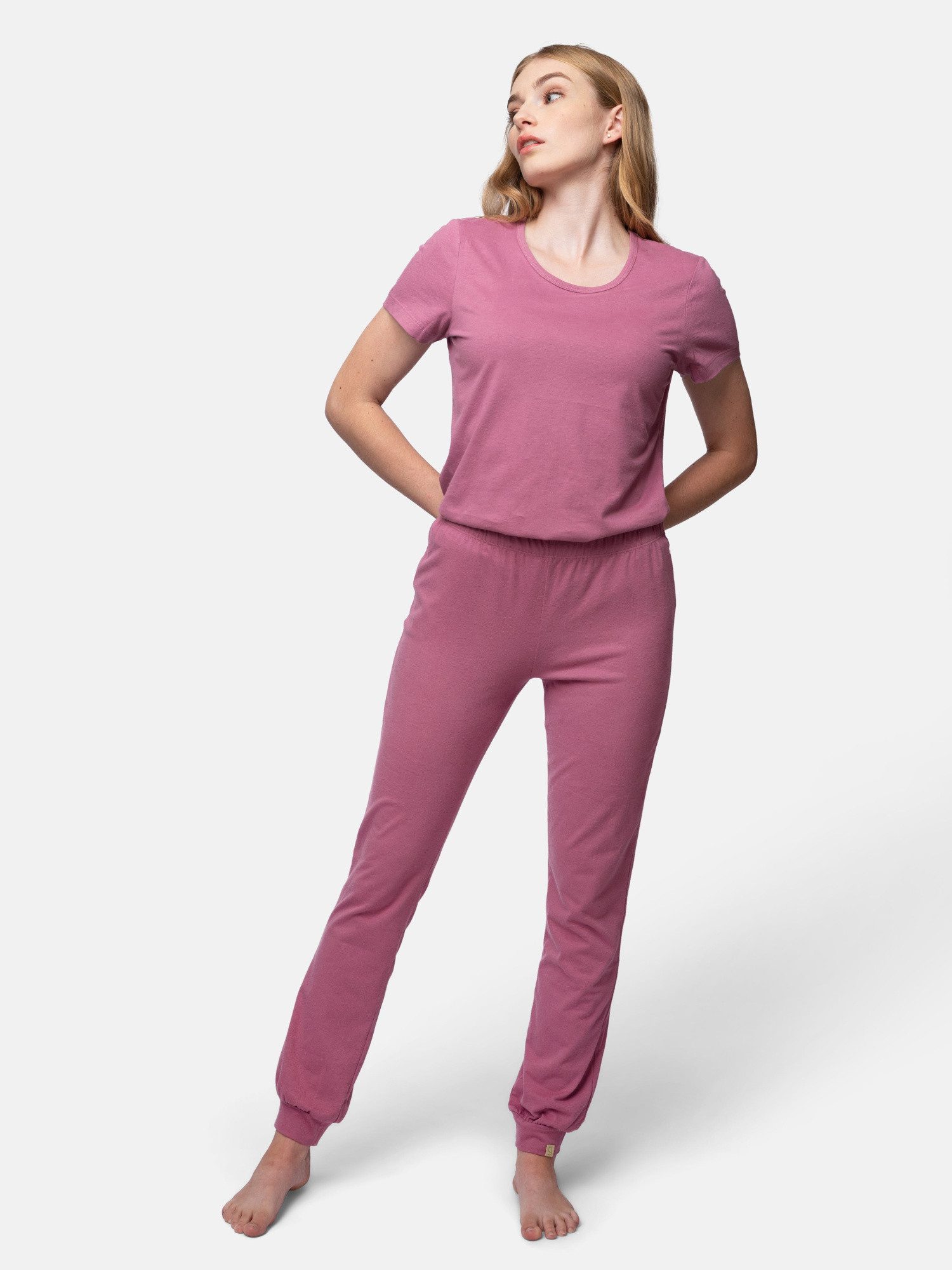 Pyjamahose mit Woll-Anteil