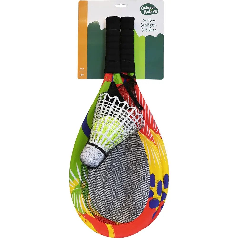 Vedes Spiel Outdoor active Jumbo-Schläger Set mit Bälle, Länge 67 cm