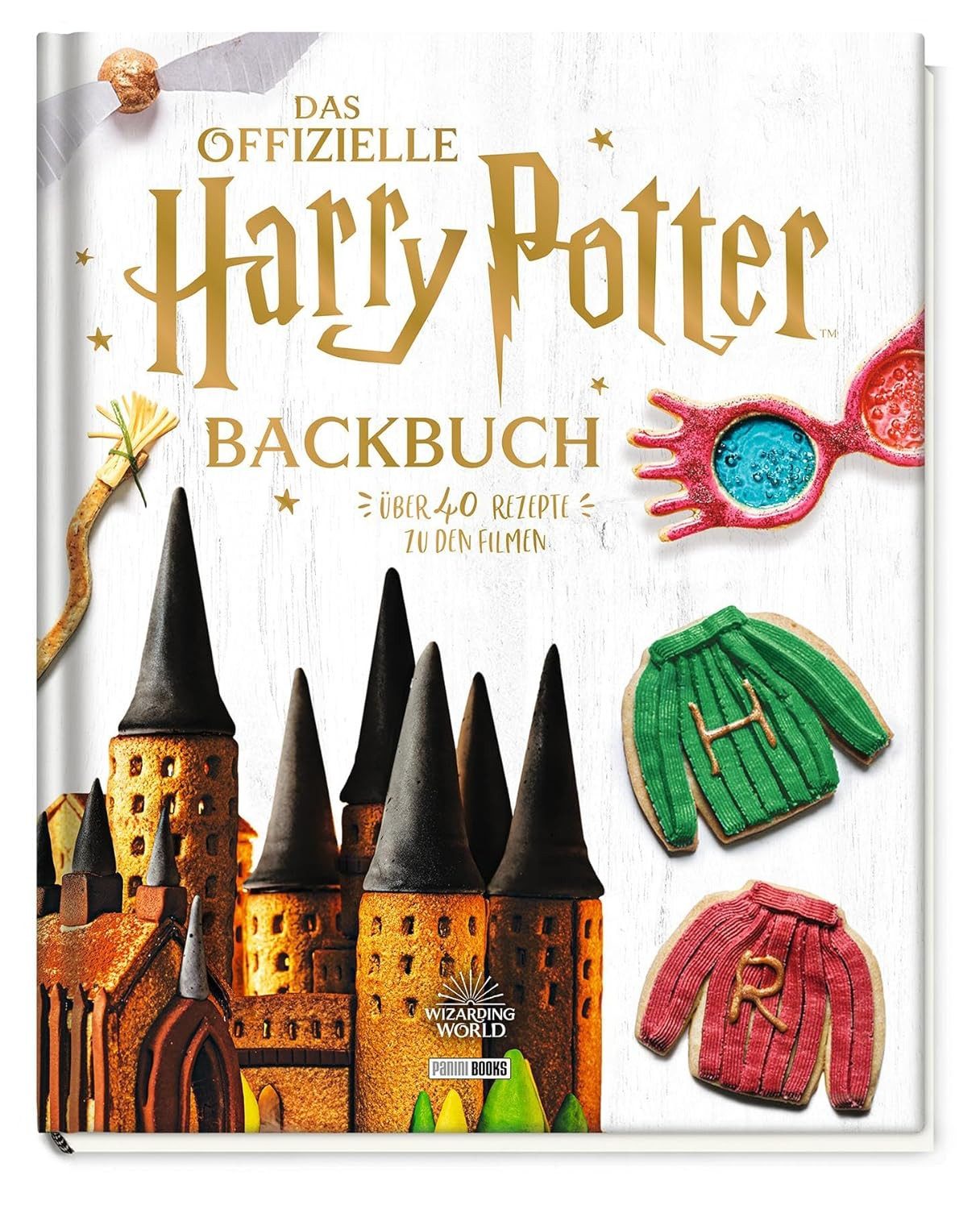 PANINI VERLAG Tagebuch Das offizielle Harry Potter-Backbuch - über 40 Rezepte