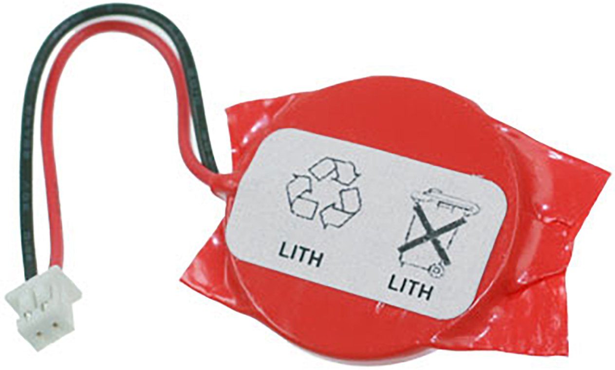 Akkuman.de Bios-Batterie CR2032 mit Stecker f. IBM Thinkpad A20/A31 Batterie, (3 V, 1 St)