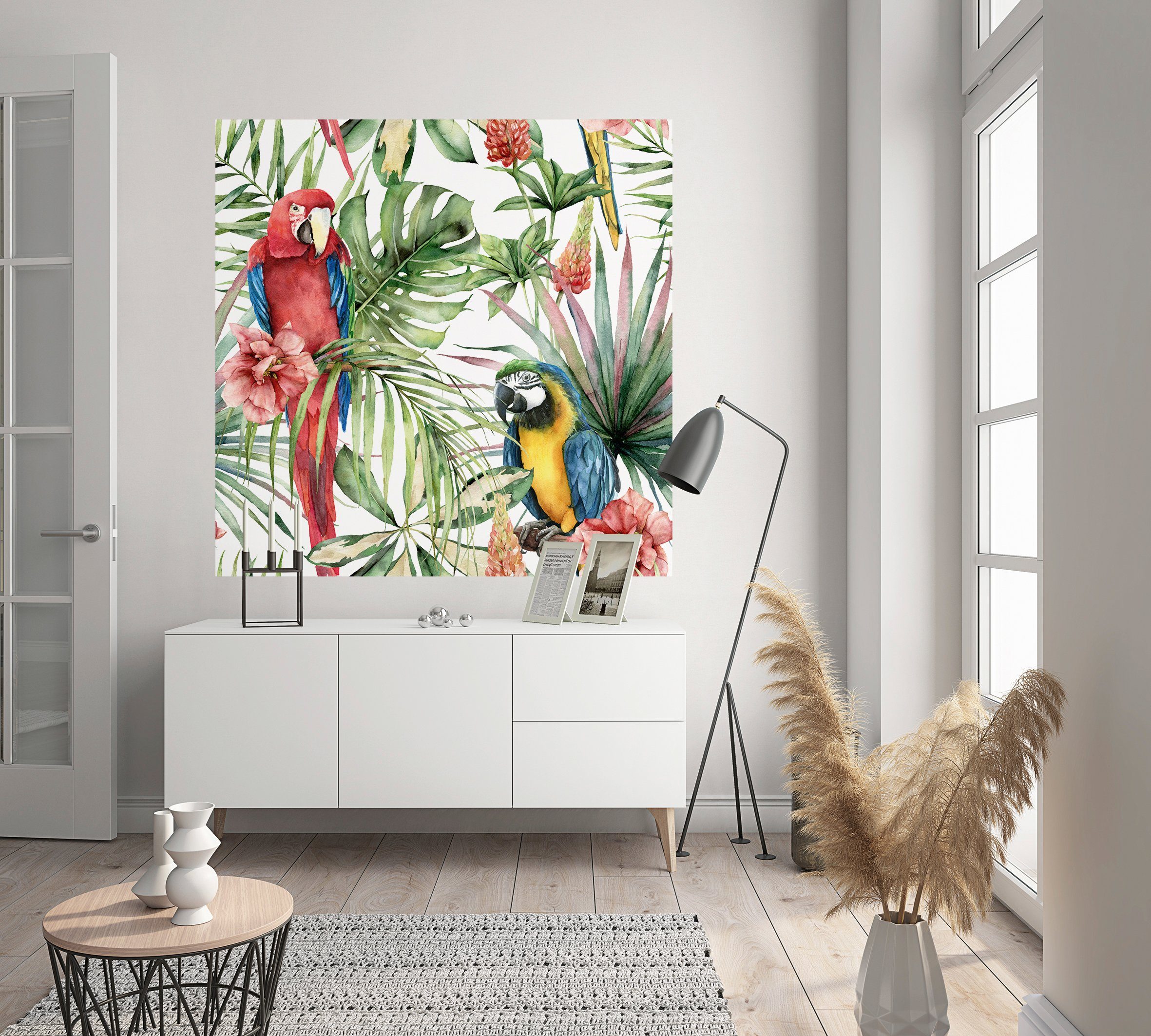 Glööckler Fototapete, 3D-Optik, botanisch, tropisch, (1 günstig online kaufen