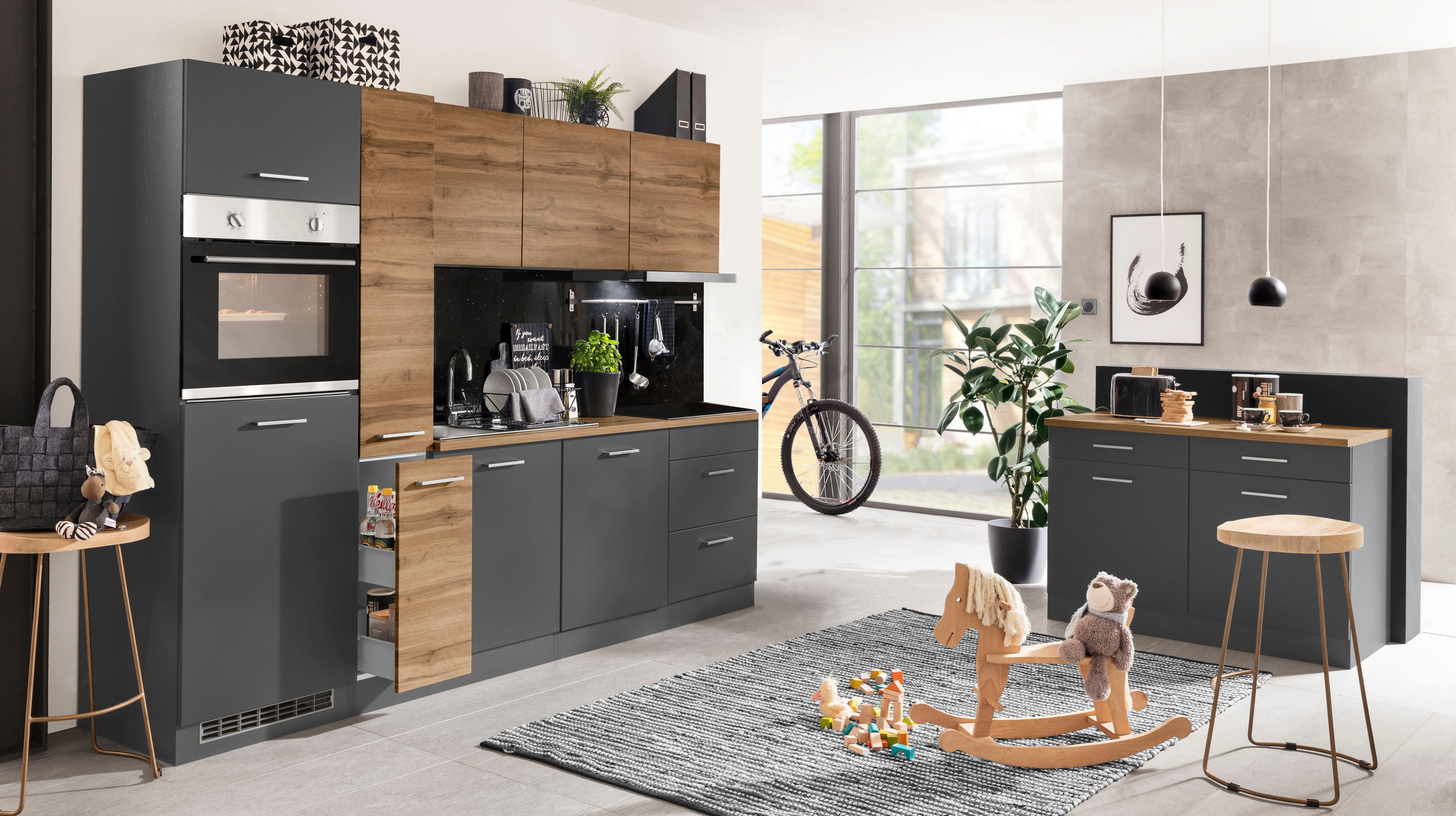 KOCHSTATION Küchenzeile KS-Kehl, mit E-Geräten, Breite günstig online kaufen