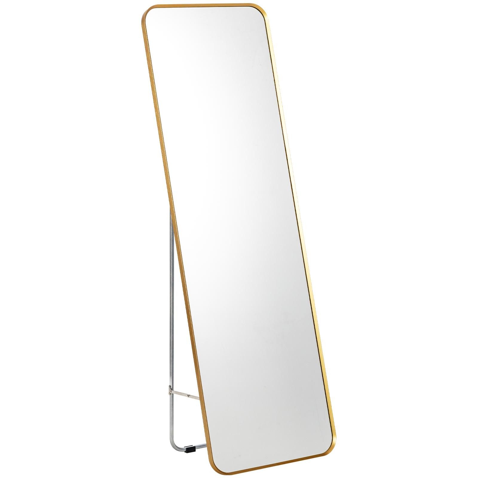 KOMFOTTEU Ganzkörperspiegel 40x130 cm, HD Ganzkörperspiegel, Metallrahmen. Reduzierter Preis € 109,99. Unverbindliche Preisempfehlung € 139,99