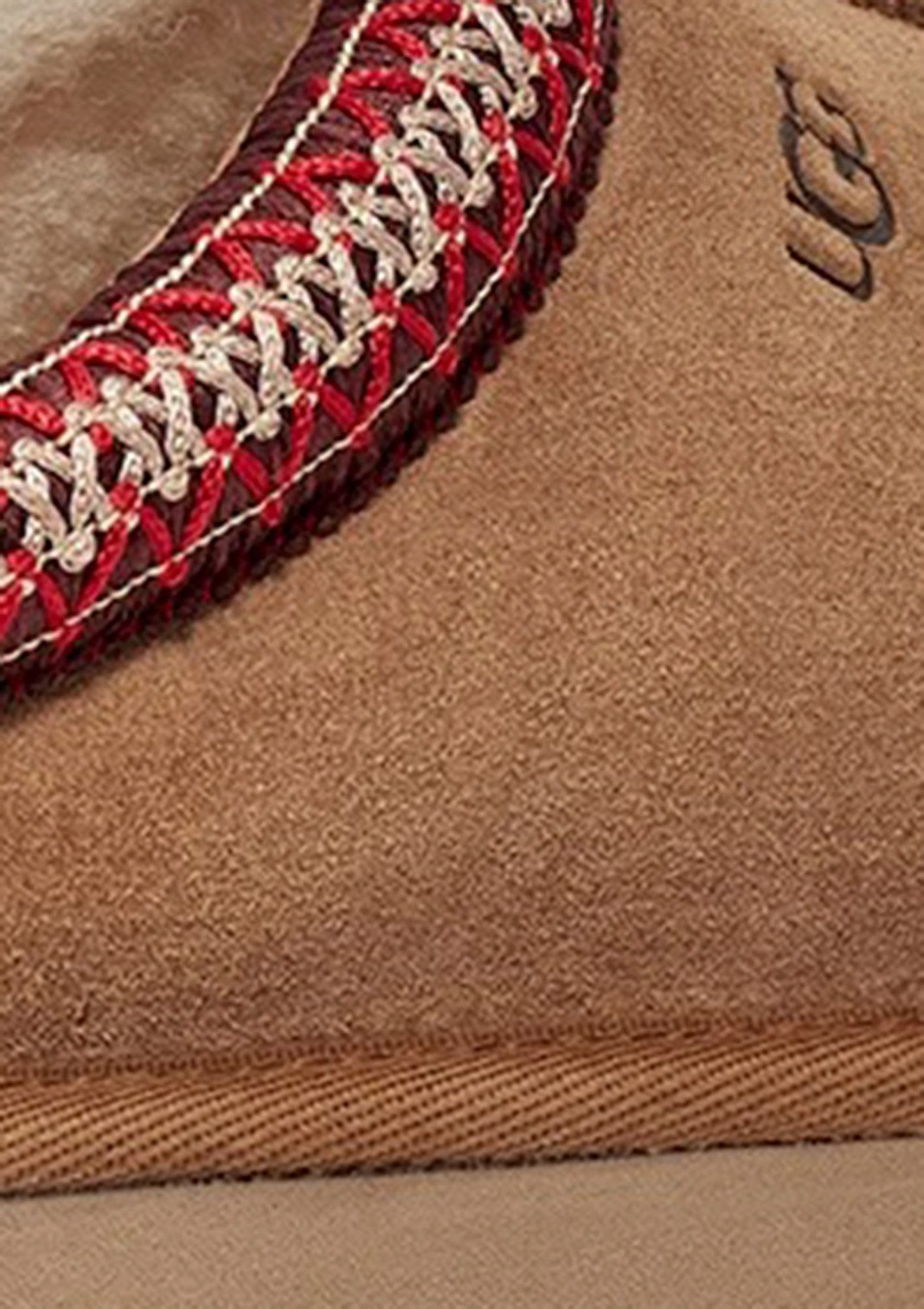 UGG TAZZ Hausschuh Clogs, Homeslippers, Pantoffel mit Textilband im Boho-Look