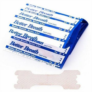 Olotos Nasenpflaster Nasenstrips Better Breath NasalStrips Pflaster Besser Atmen Schnarchen (200 St), Schnarch-Stop zur schnellen Linderung bei Schnarchproblemen