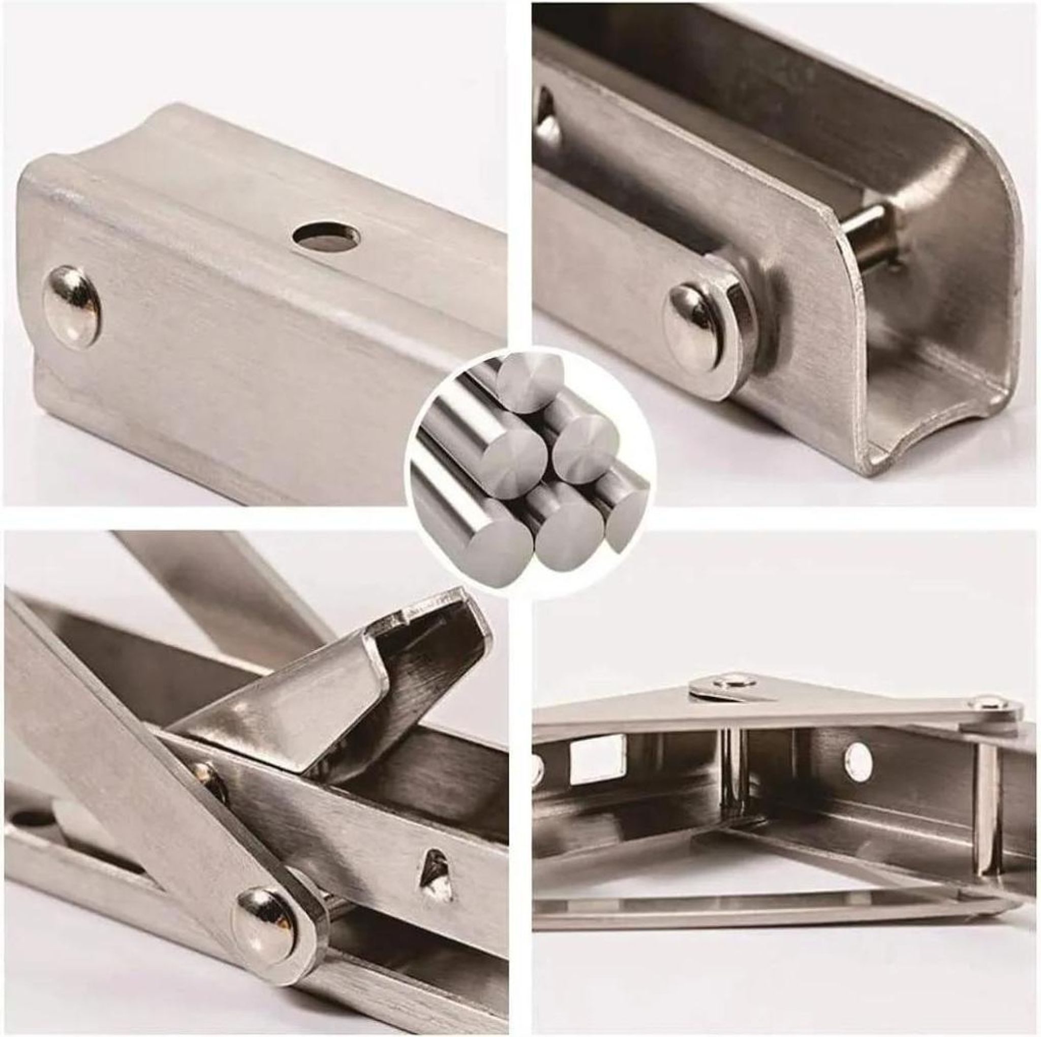 FELIXLEO Wandregalhalter 500mm Klappkonsole Edelstahl 180kg Schwerlast Regalhalter 2 Stück, 2-tlg. – Bild 5 von 5