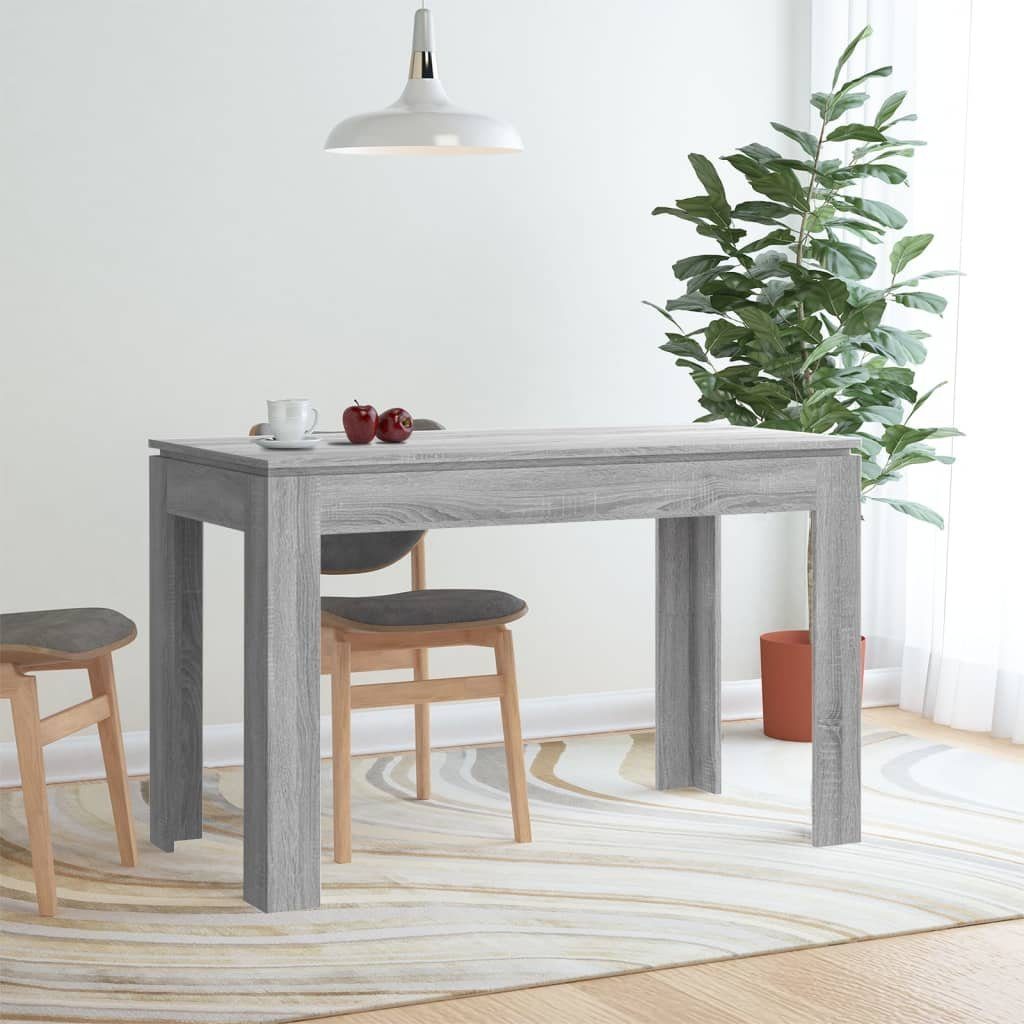 furnicato Esstisch Grau Sonoma 120x60x76 cm günstig online kaufen