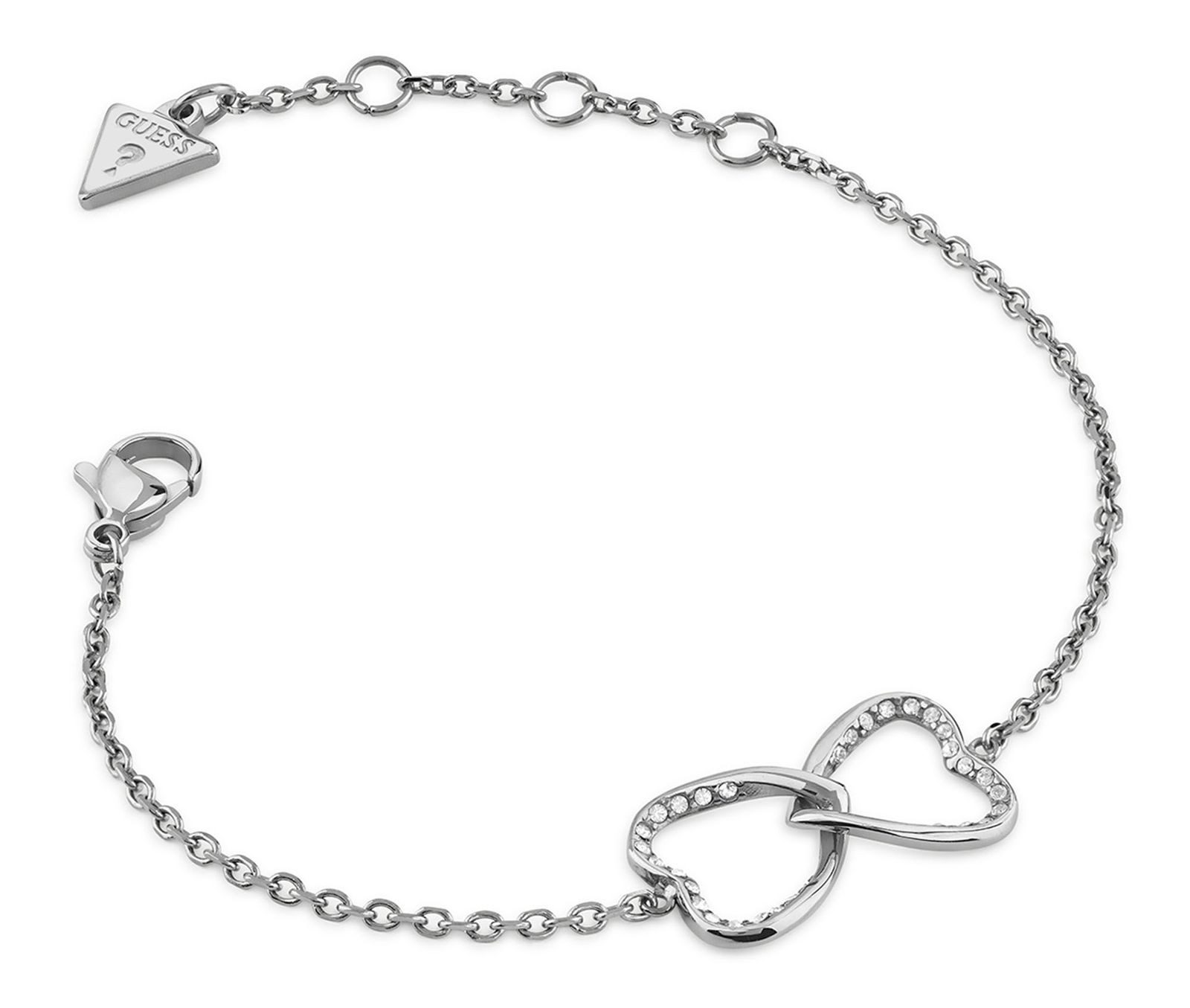 Guess Gliederarmband Two Hearts Bracelet günstig online kaufen