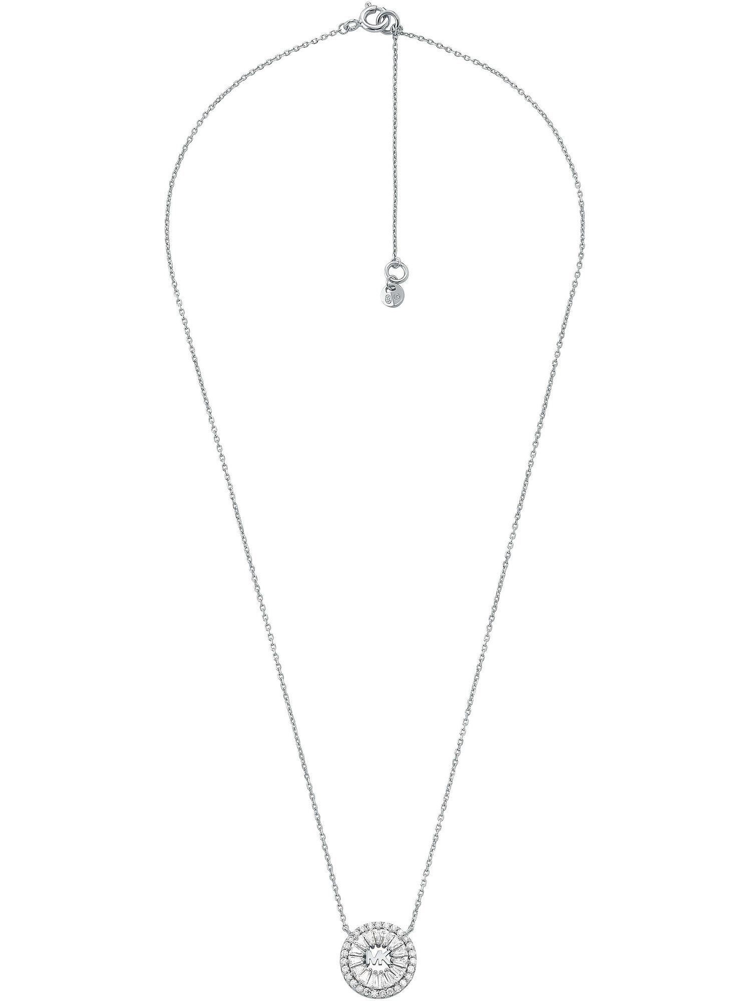 MICHAEL KORS Collier Michael Kors Damen-Kette 925er Silber Zirkonia