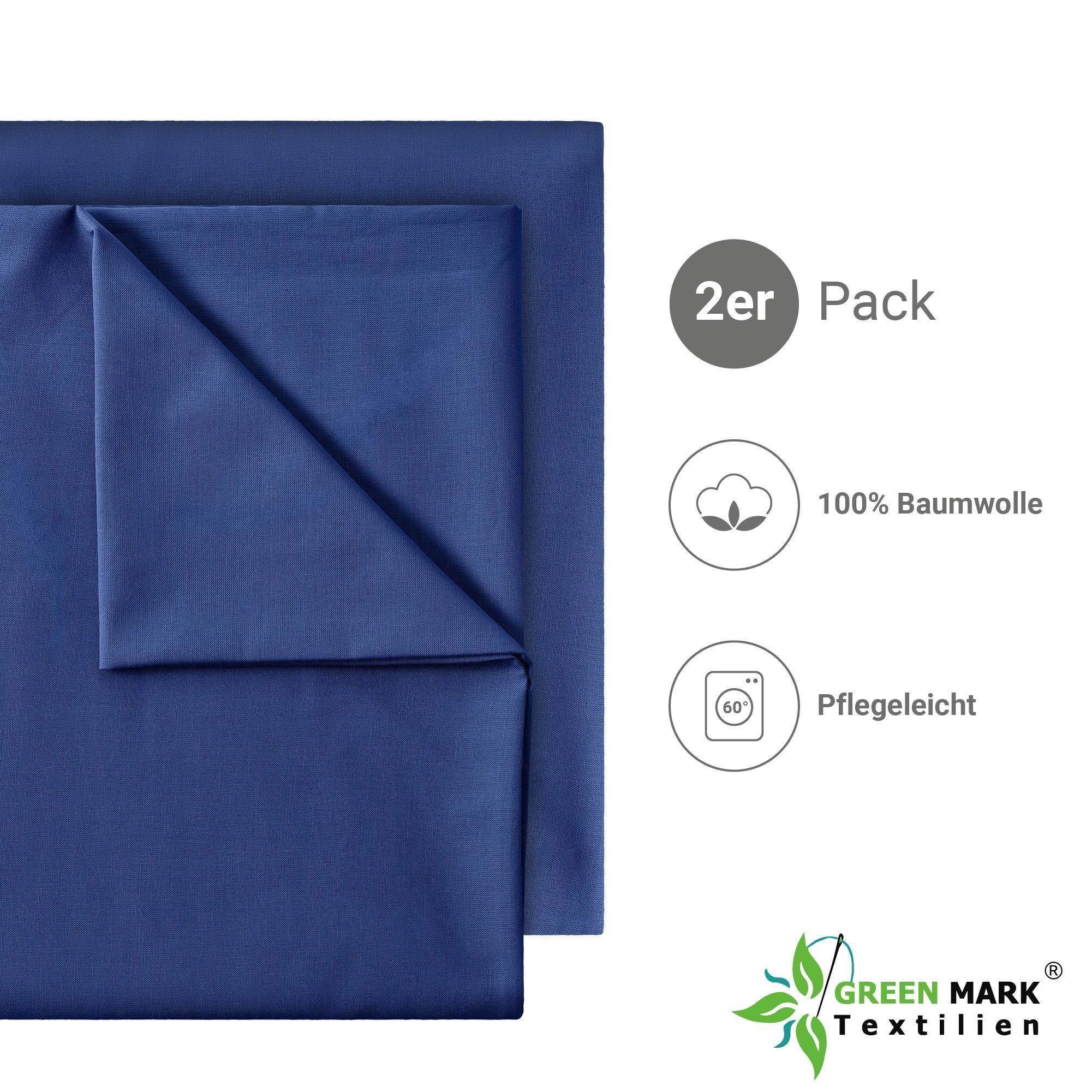 NatureMark Bettlaken 2er-Set klassisches Betttuch Haustuch, günstig online kaufen