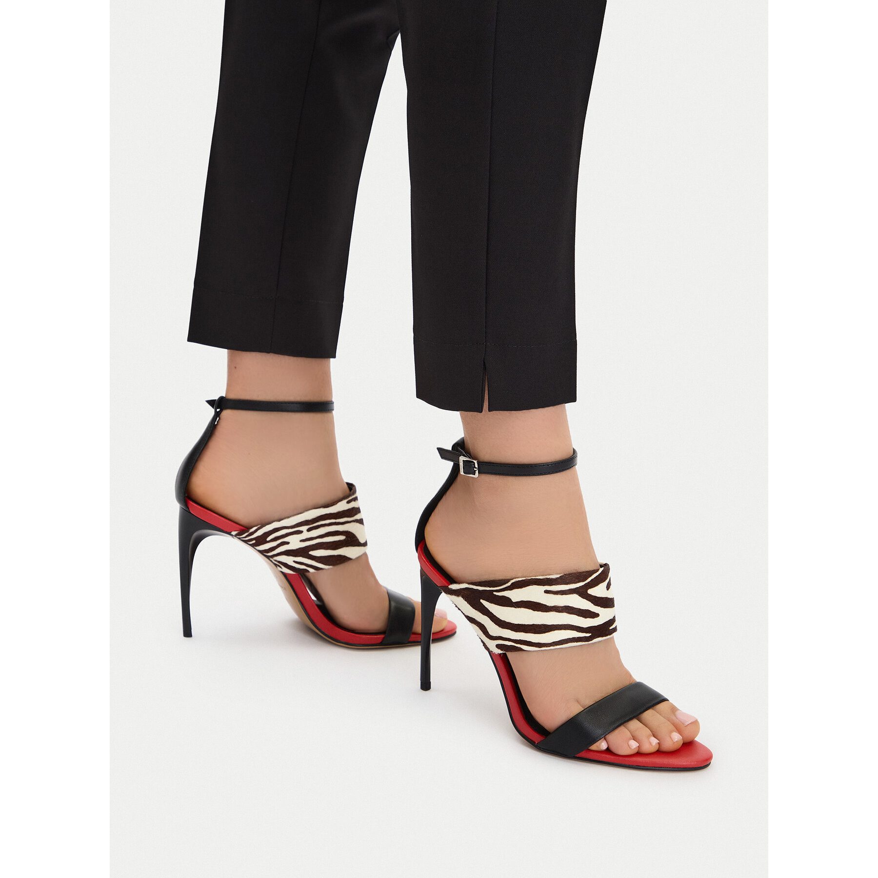 Eva Minge Eva Minge Damen-Sandalen, farbenfroh Sandale