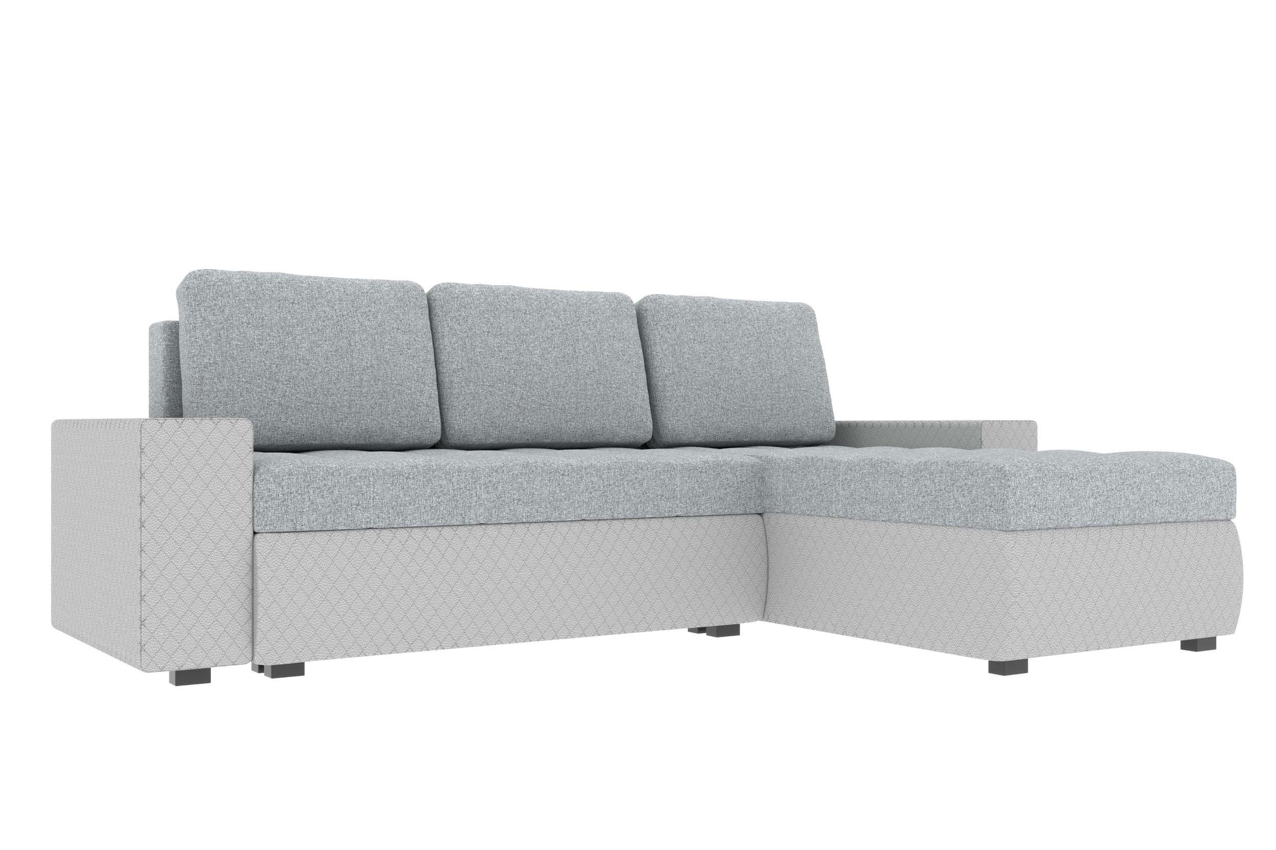 Stylefy Ecksofa Miranda, L-Form, Bettfunktion, Eckcouch, Sofa, Modern Design Bettkasten, mit Sitzkomfort, mit