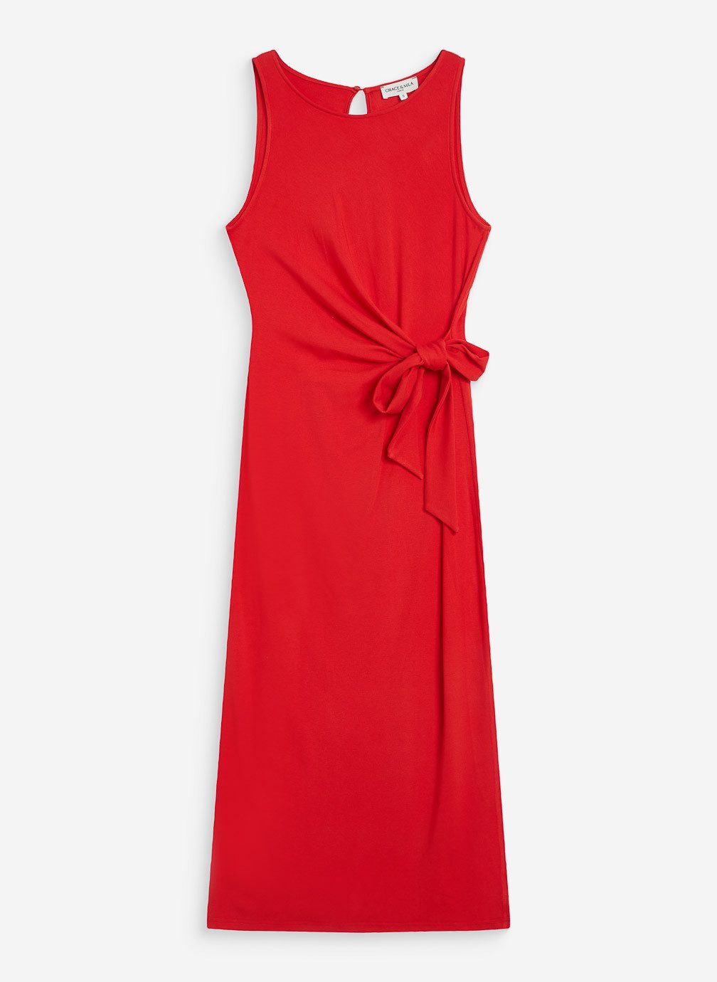 Grace & Mila WYLA - Midikleid mit Rundhalsausschnitt - Rot