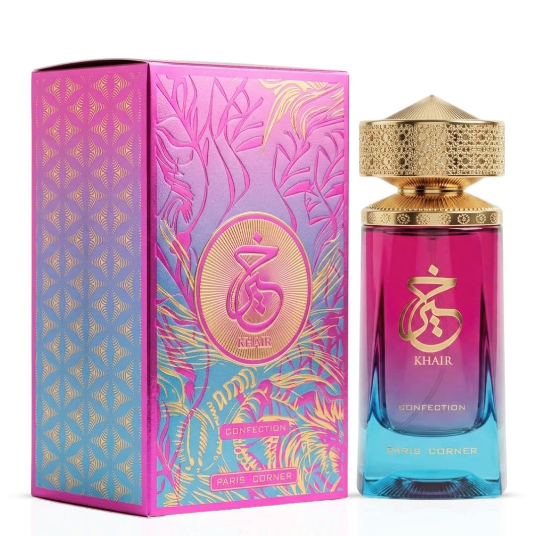 Paris Corner Eau de Parfum Khair, Glasflakon, Parfüm EDP, Unisex Duft